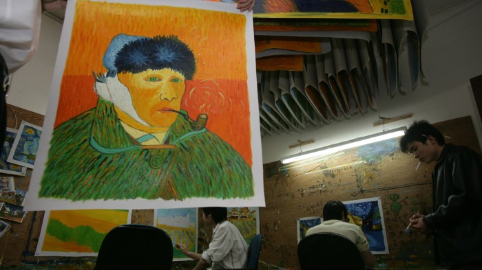 Working on a business orders.